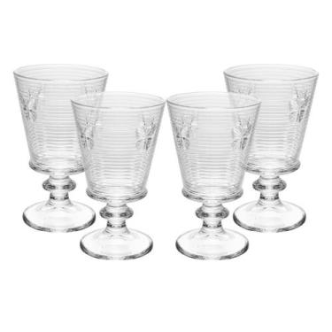Imagem de 4 Taças de Água Wolff Lines Butterfly 350ml Vidro