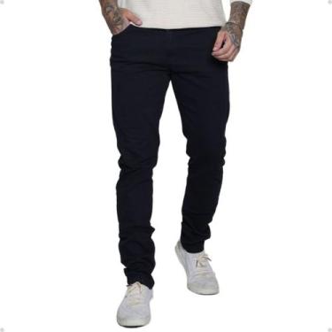 Imagem de Calça Jeans Masculina Básica Confortável Com Elastano Casual Moderna -
