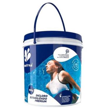 Imagem de Cloro Para Piscina Dicloro Premium Piscinas 10 Kg Montreal- BALDE - MO