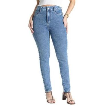 Imagem de Calça Jeans Sawary Push Up - 281581 - Azul médio 40-Feminino