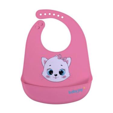 Imagem de Babador De Silicone Pega Migalhas para Bebê 23 cm x 30 cm - BABY JOY, 