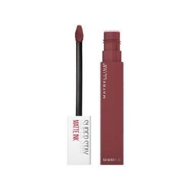 Imagem de Batom Líquido Longa Duração Maybelline SuperStay Matte Ink Pink Editio