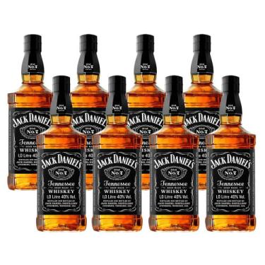 Imagem de Jack Daniels Old No. 7 Tennessee Whiskey 1L 8 Unidades