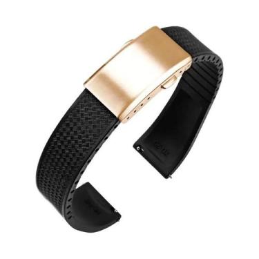 Imagem de Pulseira De Relógio Unissex Em Borracha Fluorada Tropic 18/19/20/21/22