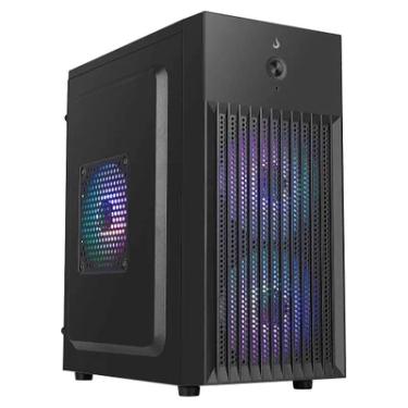 Imagem de Gabinete Office Rise Mode X1 Black, Mini Tower, M-ATX, Sem FANs, Preto - RM-GA-OFX1-FB