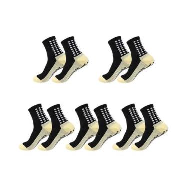 Imagem de Meias Esportivas Masculinas Antiderrapantes Para Futebol, Basquete, Yo