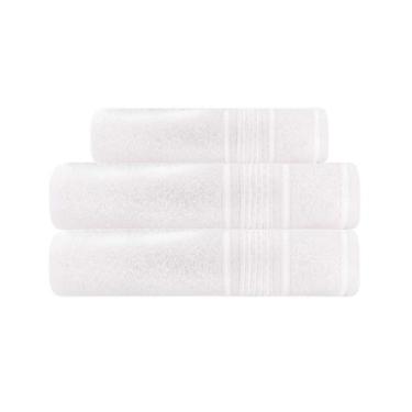 Imagem de Kit Toalha De Banho 3 Pçs Incluindo 2 Banho E 1 Rosto Appel, Branco