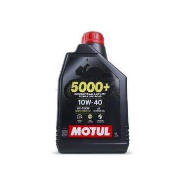 Imagem de Óleo P/ Motor Motul 5000+ 10W40 Semi Sintético 4T 1L Motos