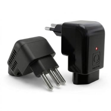 Imagem de Protetor Plug de Surto DPS Qualitronix Cor Preto Bivolt 20A com LED  D