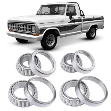 Imagem de Rolamentos Diferencial Traseiro Ford F-1000 de 1979 até 1990, Dana 44 
