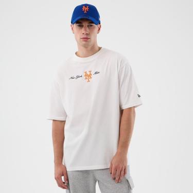 Imagem de MLB NEW ERA SCRIPT OS TEE NEYMET WHI-Masculino