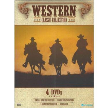 Imagem de Box Western Classic Collection 4 DVDs 4 Filmes Original - SONOPRESS RI
