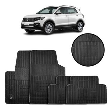 Imagem de Jogo Tapete de Borracha Volkswagen T-cross 2019 a 2022 4 Pçs - DAUD