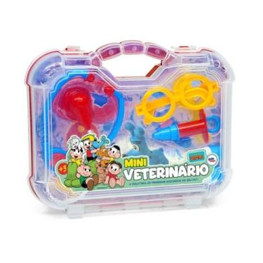 Imagem de Maleta Mini Veterinário Infantil Turma da Mônica