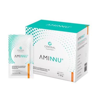 Imagem de Aminnu - 30 Sachês 10g Tangerina - Central Nutrition