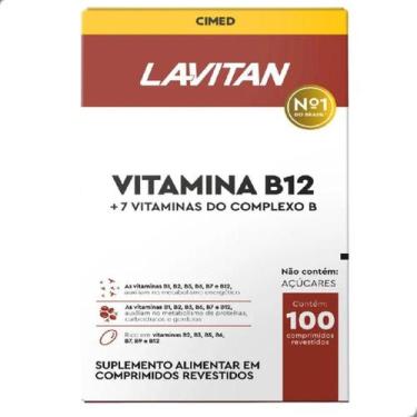 Imagem de Vitamina B12 Bio Complex B 100 Comprimidos Lavitan, Natural