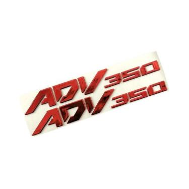 Imagem de Adesivos De Emblema De Motocicleta Em Resina Epóxi 3D ADV350, Decoraçã