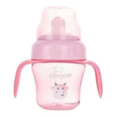 Imagem de Copo De Treinamento 150ml Pimpolho 6+ Bebê Criança Bichinhos, Vaquinha
