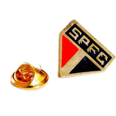 Imagem de Botton/pin Broche São Paulo Oficial Licenciado - JC Flâmulas e Bandeir