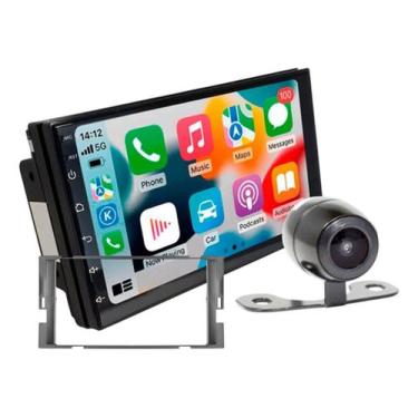 Imagem de Kit central multimidia roadstar 7 pol rs815br android carplay nissan s