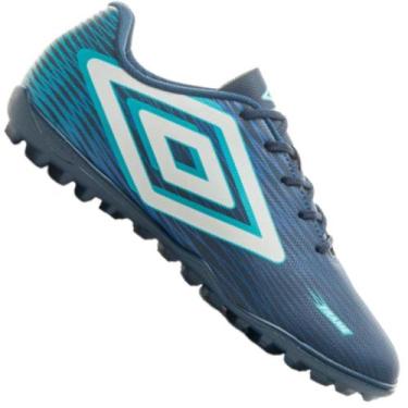 Imagem de Chuteira Society Umbro Frame Masculina, Marinho, 41