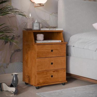 Imagem de Mesa Cabeceira Mesinha Mudo Quarto Auxiliar Box Cama Criado - EJ Movei