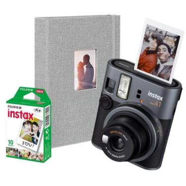 Imagem de Câmera Instantânea Retro Instax Mini 41 Com Album E Filme 10 Fotos - f