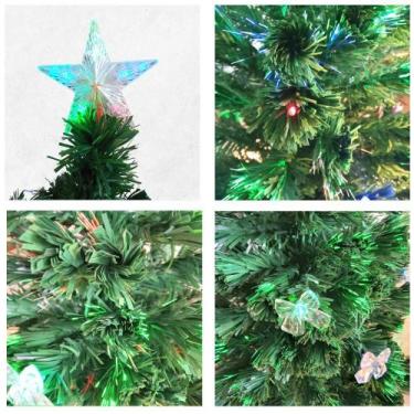Imagem de Árvore de Natal Fribraótica Bivolt 90 cm - Estrelas - wincy, Laços