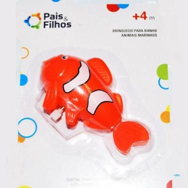 Imagem de Brinquedo Para Banho Animais Marinhos De Dar Corda Fricção - anjo da m