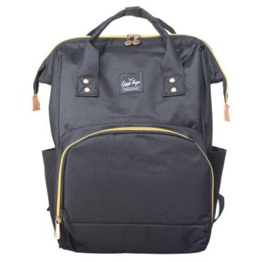 Imagem de Mochila Maternidade Bebê Compartimento Térmico  - PGB, Preto
