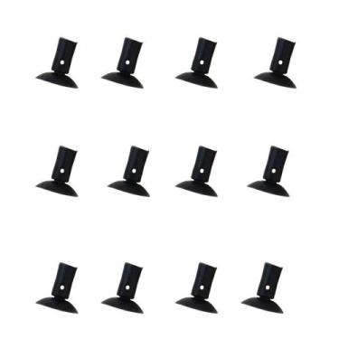 Imagem de Kit Ventosa 1,5cm (15mm) Cabeça Longa De PVC Superfície Lisa Unidades 