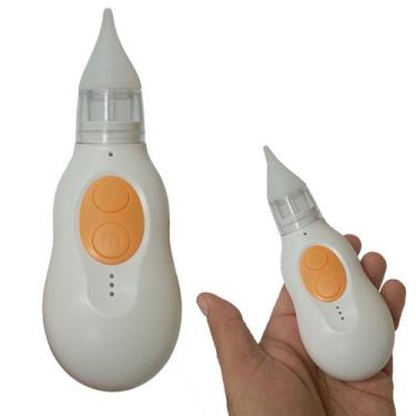 Imagem de Aspirador Nasal Eletrico Portatil Nariz Bebe Crianca Infantil Sugador 
