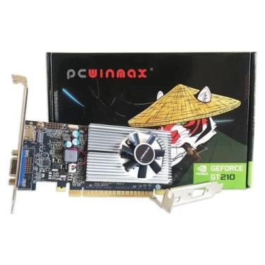 Imagem de Placa de Vídeo PCwinmax NVIDIA GeForce G210, 1GB, DDR3, G210LP-1GD3 DD