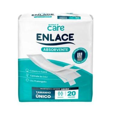 Imagem de Absorvente Enlace Adulto Care - Embalagem com 20 Unidades