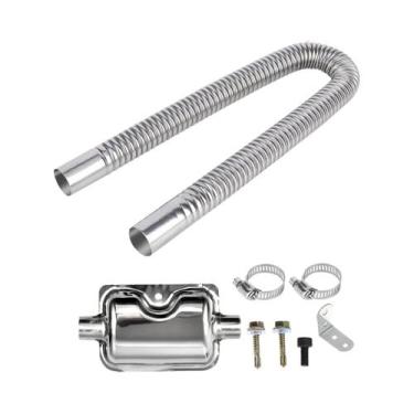Imagem de Aquecedor a Diesel Com Tubo De Escape Flexível Em Aço Inoxidável Corru