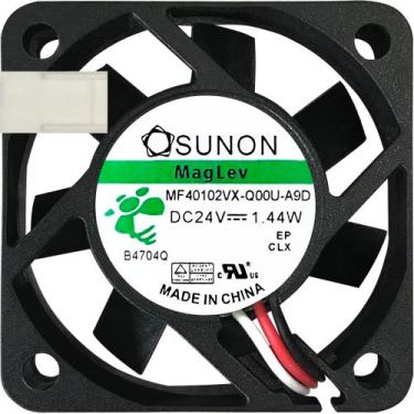 Imagem de Cooler MF40102VX-Q00U-A9D 24V 1.44W 0.06A 3P 40X40X10 B2 - Sunon