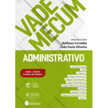 Imagem de Vade Mecum Administrativo Oab Xxxiii Exame De Orde
