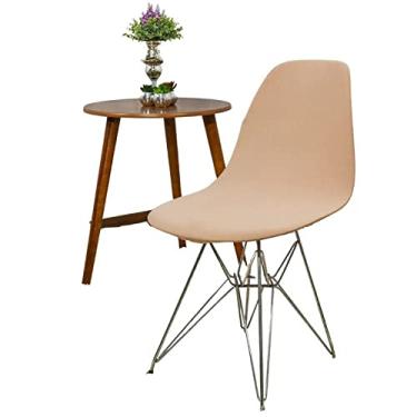 Imagem de Kit 6 Capa de Cadeira Eiffel Eames Quarto Bege Exclusiva