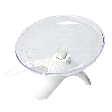 Imagem de Serenable Rato Rato Rato para Hamster Silencioso Exercício Roda 7", Branco