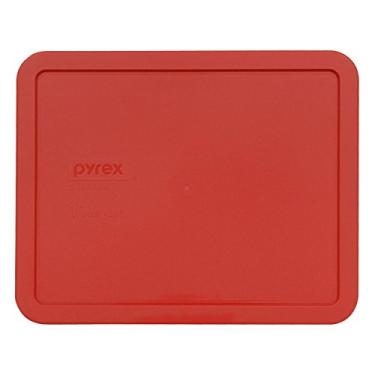 Imagem de Tampa de armazenamento vermelho para pratos de vidro Pyrex 7212-PC 11 xícaras, Vermelho, 1