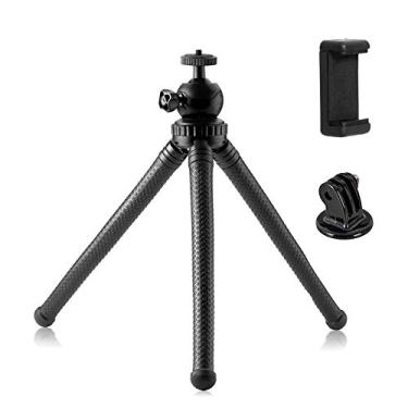 Imagem de Tripé Articulado para Celular/GoPro/Câmeras Compactas – 25cm