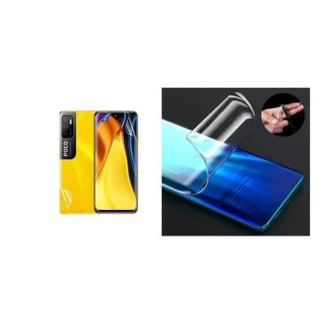 Imagem de Película De Nano Gel Top Frontal Anti Risco POCO M3 PRO 5G E M3 PRO TELA 6.5