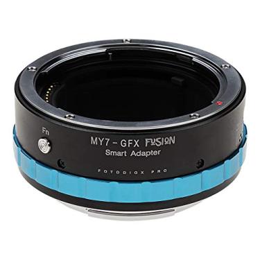 Imagem de Adaptador Fotodiox Pro Fusion, Adaptador Inteligente - Compatível com Lentes Rangefinder Mamiya 7 para Sistemas de Câmera Digital Fujifilm G-Mount GFX Mirrorless com Funções Automatizadas Limitadas