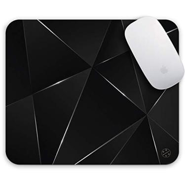 Imagem de Mouse pad inspirador Oriday Gaming Mouse Pad com citação motivacional para o trabalho, Black Chic, 9.5"x7.9"