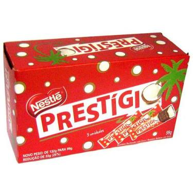 Imagem de Chocolate Prestígio 3 Unids Nestlé 99G