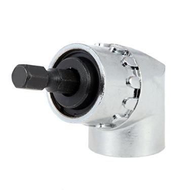 Imagem de Qudai 105 graus ângulo extensão angular direito rápida mudança Driver extensão Shank chave de fenda magnética de 1/4 de polegada broca sextavada Bit chave de fenda soquete Suporte adaptador manga d NP