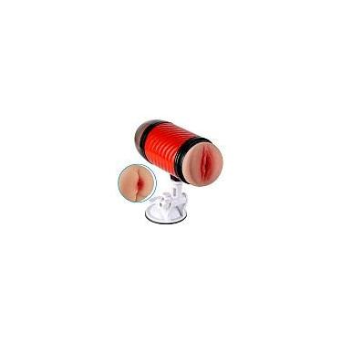 Imagem de Masturbador Duplo Boca e Vagina com Ventosa - Super Forte II - 6508