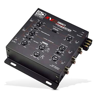 Imagem de Banda Crossover eletrônico para carro de 3 vias – Sistema de duas ou três vias com controle de desvanecimento traseiro, equalizador de subwoofer, entradas de 2/4/6 canais, saídas RCA de 5 V