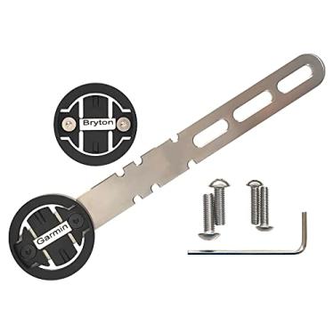 Imagem de NeoPRO Suporte de Titânio para Ciclismo de Bicicleta GPS Suporte de Suporte de Computador para Guidão Integrado com Bryton Garmin Edge 130 200 500 510 520 810 820 1000 1030