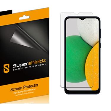 Imagem de (6 unidades) Supershieldz projetado para Samsung Galaxy A03s protetor de tela, protetor transparente de alta definição (PET)